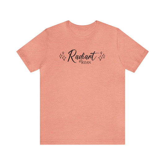 RADIANT & ROAN - HEATHER ORANGE TEE