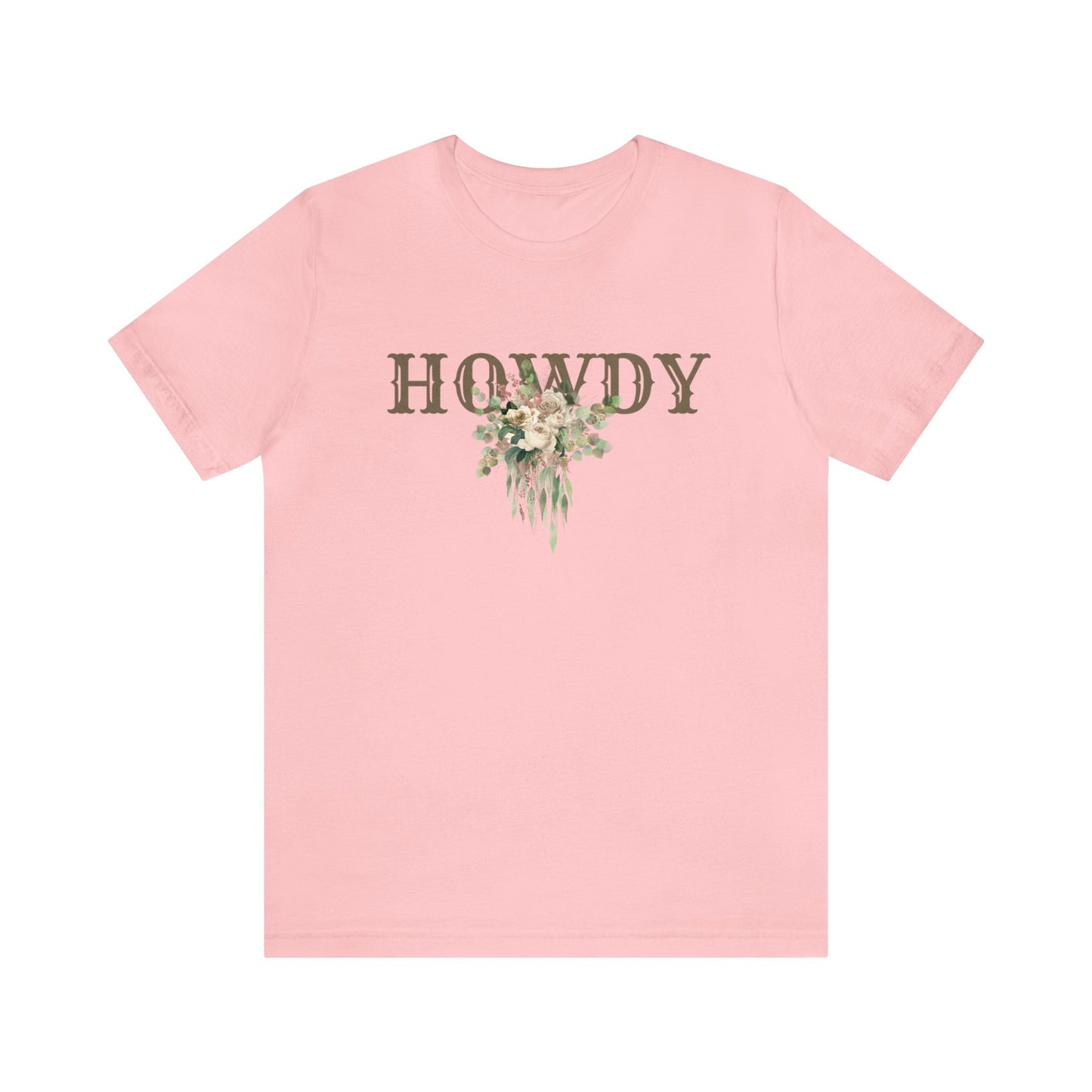 HOWDY - PINK TEE