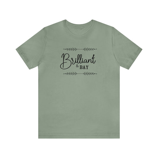 BRILLIANT & BAY - SAGE GREEN TEE