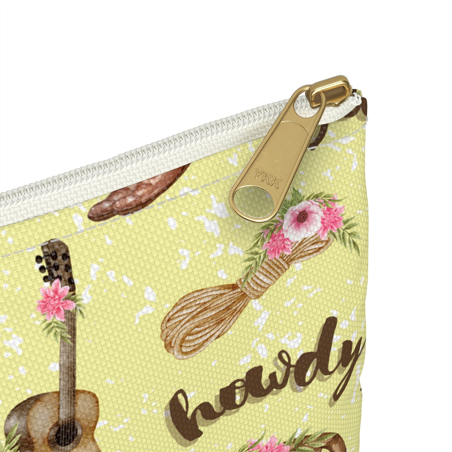 CHEERFUL COWGIRL - TRAVEL POUCH