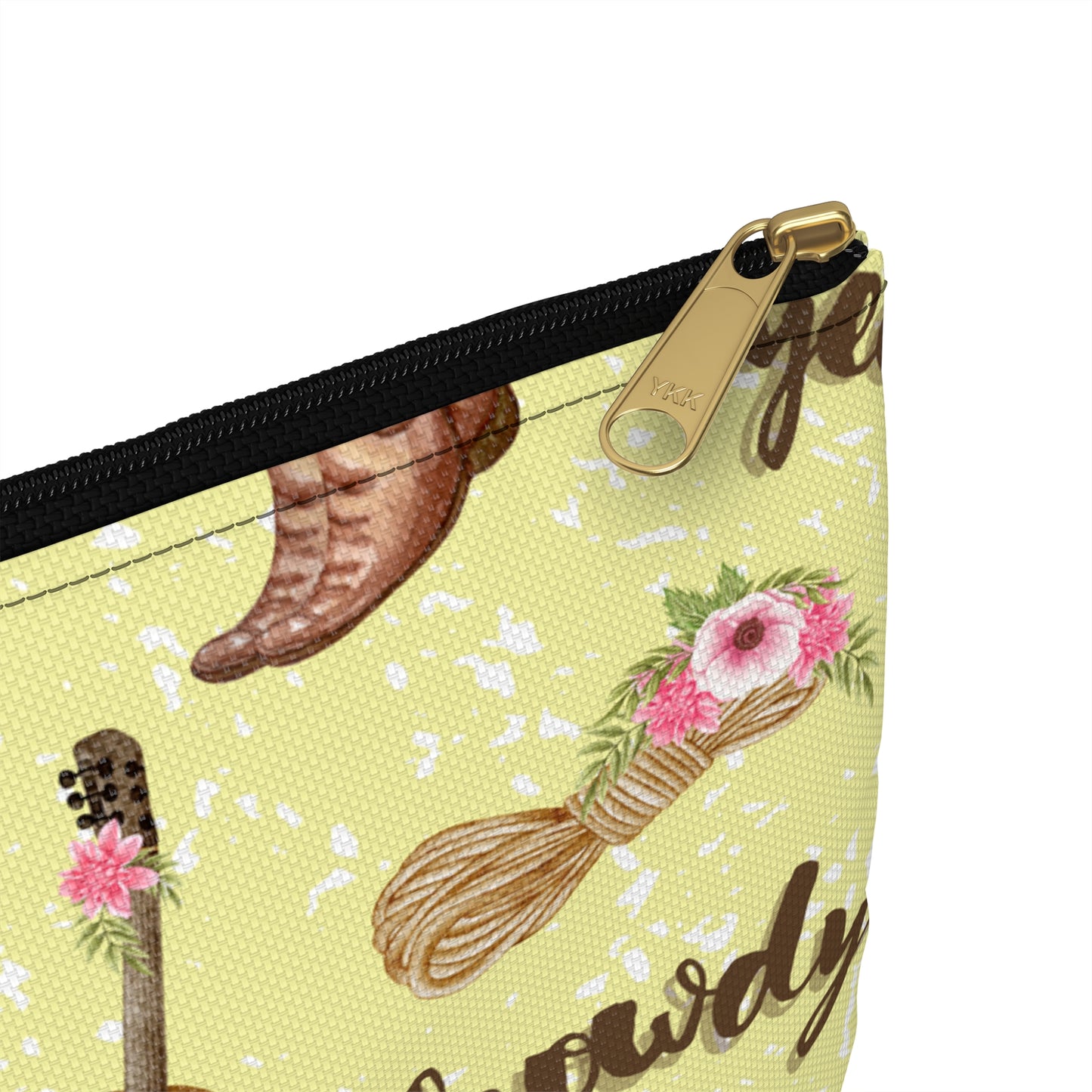 CHEERFUL COWGIRL - TRAVEL POUCH