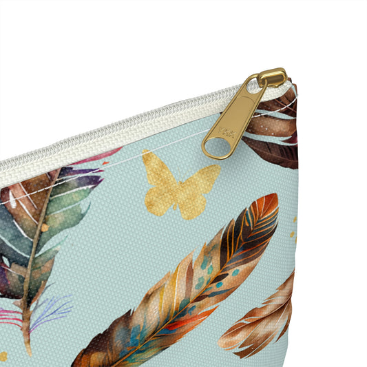 WILD FEATHERS - TRAVEL POUCH