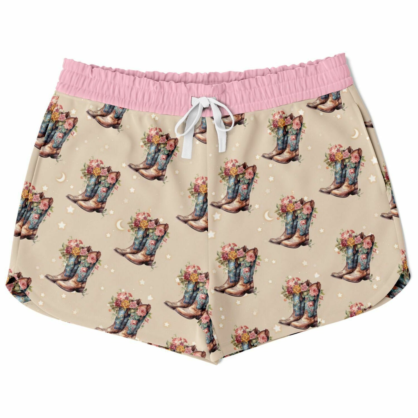 ROMANTIC RIDER - BEIGE LOUNGE SHORTS