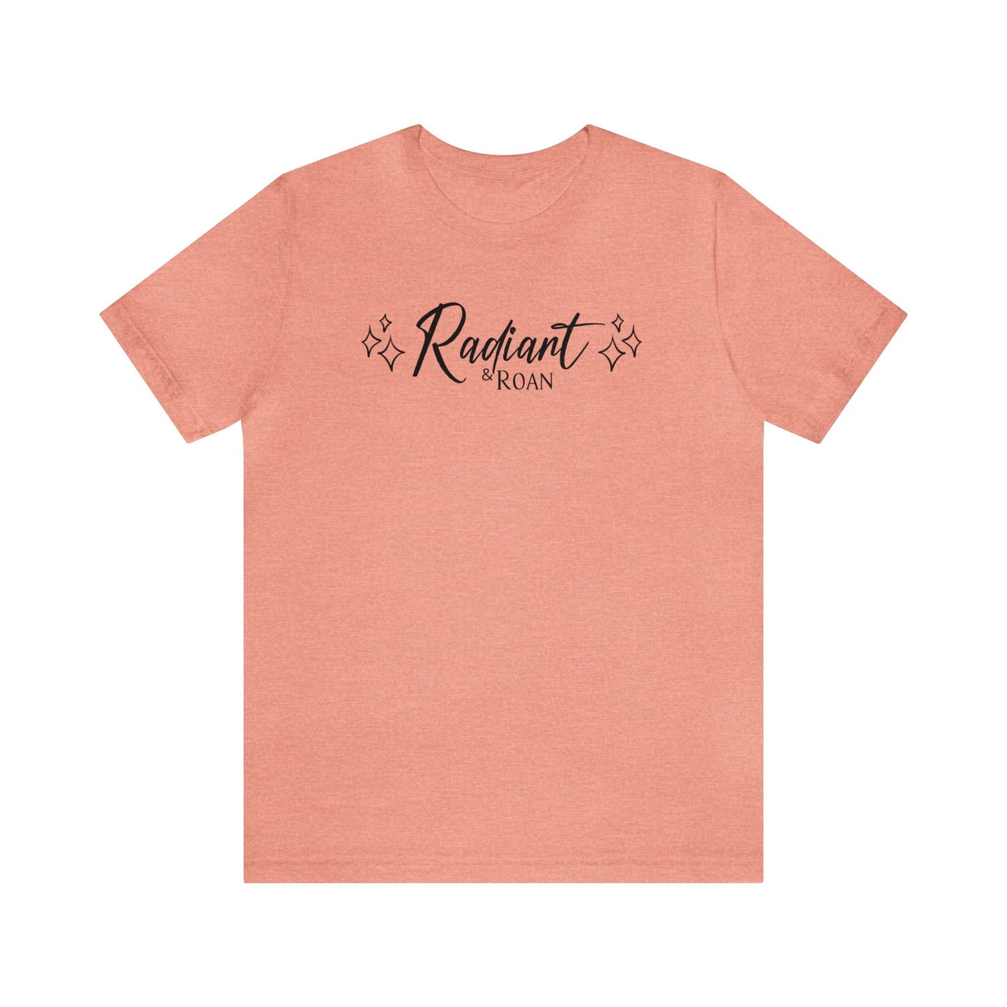 RADIANT & ROAN - HEATHER ORANGE TEE