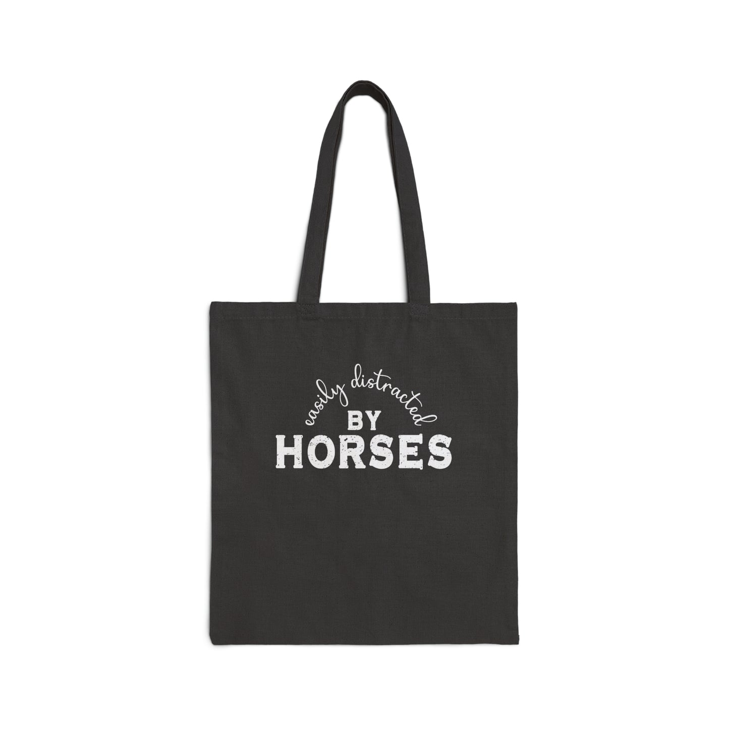 EASILY DISTRACTED - COTTON TOTE BAG