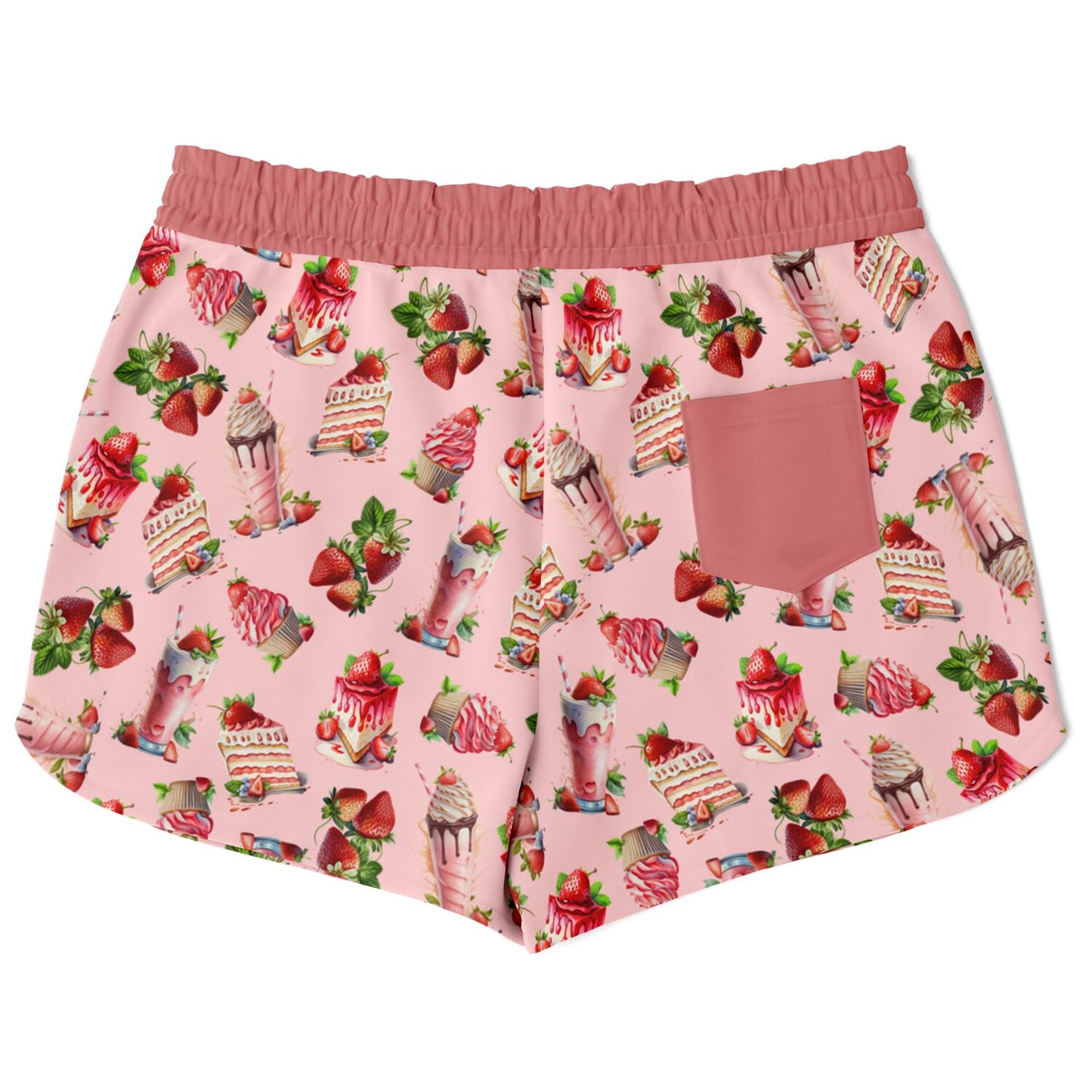 STRAWBERRY SHORTCAKE - PINK LOUNGE SHORTS