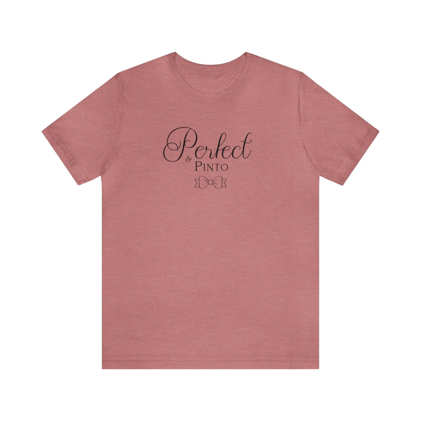 PERFECT & PINTO - HEATHER MAUVE TEE