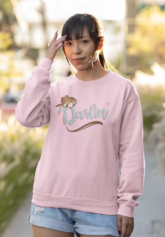 DARLIN' - PINK SWEATSHIRT