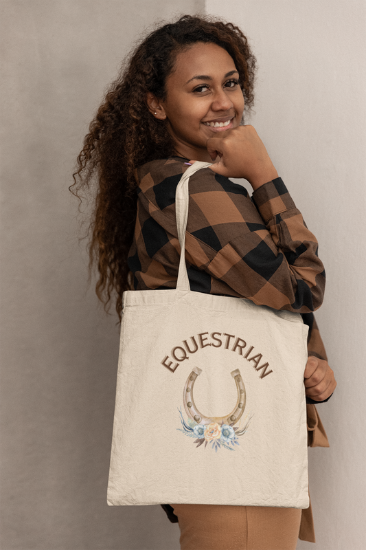 EQUESTRIAN - COTTON TOTE BAG