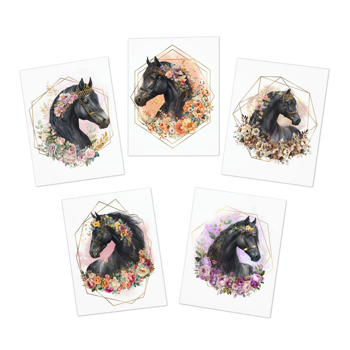 BLACK STALLION - GREETING CARDS