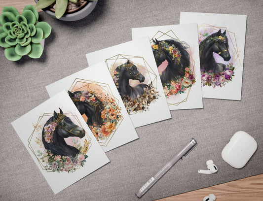 BLACK STALLION - GREETING CARDS